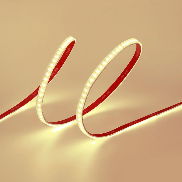 Edm Tira LED Luz Día 4000K 5m x 10mm 40W IP65, 120 LED SMD2835/m, adhesivo 3M, 24V DC, incluye tapones, sujeciones y tornillos Edm Tira LED Luz Día 4000K 5m x 10mm 40W IP65, 120 LED SMD2835/m, adhesivo 3M, 24V DC, incluye tapones, sujeciones y tornillos