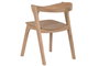 DKD Home Decor Silla de Teca Marrón