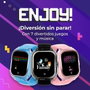 Savefamily Smartwatch para niños Rosa con pantalla IPS de 1.4 pulgadas y 4G