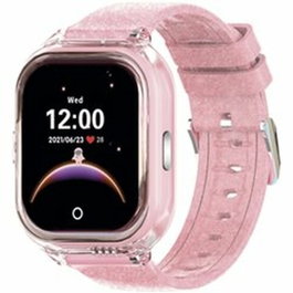 Savefamily Smartwatch para niños Rosa con pantalla IPS de 1.4 pulgadas y 4G