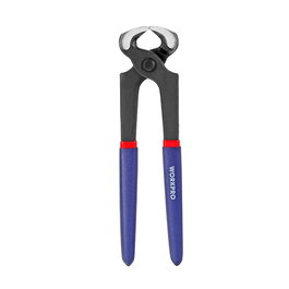 Workpro Tenazas de Carpintero 200 mm - Acero al Carbono Forjado con Tratamiento Térmico, Mangos Revestidos Azul y Rojo
