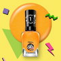 Sally Hansen Miracle Gel 90s Esmalte de Uñas Gel #Be Bright Back Amarillo 14,7 ml - Larga Duración Sin UV