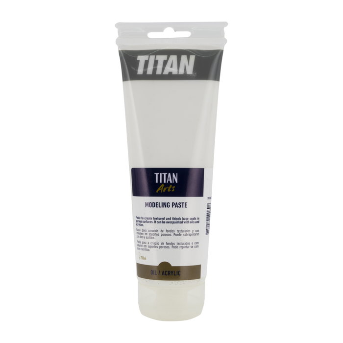 Titan Arts Pasta Modelar Tubo 230ml Titan Arts Pasta Modelar Tubo 230ml