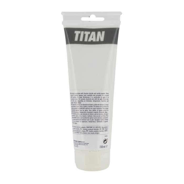 Titan Arts Pasta Modelar Tubo 230ml Titan Arts Pasta Modelar Tubo 230ml