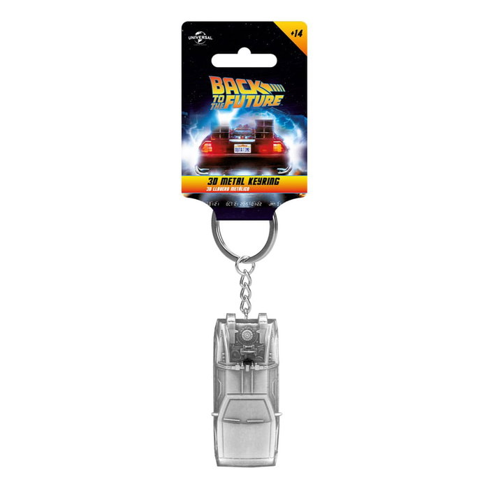 SD Toys Llavero Metálico DeLorean Regreso al Futuro 7 cm