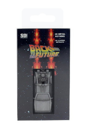 SD Toys Llavero Metálico DeLorean Regreso al Futuro 7 cm