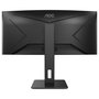 AOC CU34P2A Monitor Profesional Curvo 34 Pulgadas UltraWide QHD 3440x1440 21:9 100Hz 1ms 120% sRGB AMD FreeSync 2xHDMI DisplayPort USB 3.2 Hub Altavoces Negro