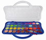 Giotto Estuche de Acuarelas de 36 Colores (30 mm) con 2 Pinceles