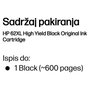 HP 62XL Negro Cartucho de Tinta Original Alto Rendimiento (C2P05AE) de Alta Capacidad
