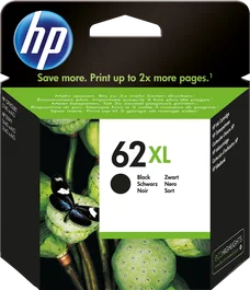 HP 62XL Cartucho de Tinta Negro de Alto Rendimiento