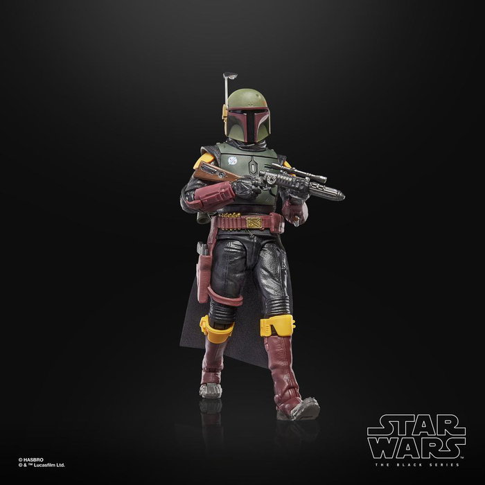 Hasbro Star Wars The Black Series Boba Fett - Figura de acción de 15 cm (6") basada en El libro de Boba Fett con accesorios, para coleccionistas