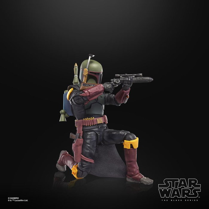 Hasbro Star Wars The Black Series Boba Fett - Figura de acción de 15 cm (6") basada en El libro de Boba Fett con accesorios, para coleccionistas