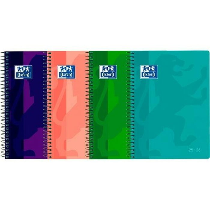 Agenda Oxford SCHOOL 1/4 15 x 21 cm 2025-2026 (10 Unidades)