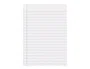 Liderpapel Recambio A4 100 hojas 100g pauta 2,5mm con margen y 4 taladros