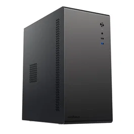 Approx APPC-403F Torre PC Micro ATX Negra con Fuente Alimentacion 500W, Bahias 1x 3.5'' & 2x 2.5'', USB 3.0, USB 2.0, Audio, Ventilador 80mm Incluido