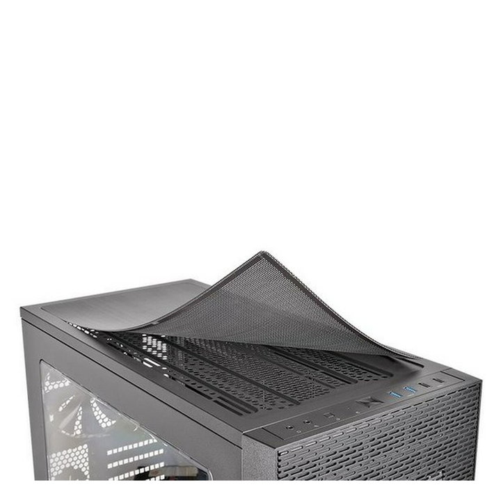 Caja Semitorre ATX THERMALTAKE CA-1F8-00M1WN-02 Azul Negro