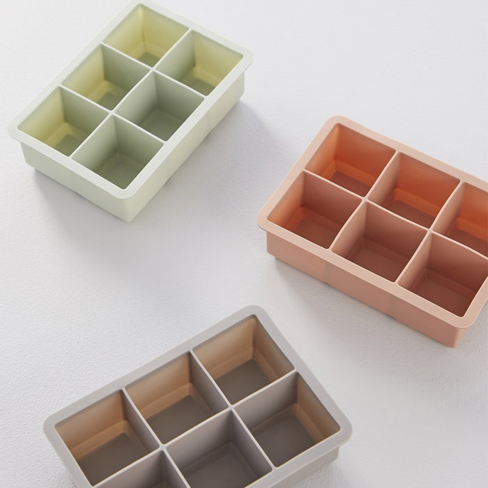 Day Molde 6 Cubitos Hielo Grandes 5 cm Colores Surtidos 12x17 cm