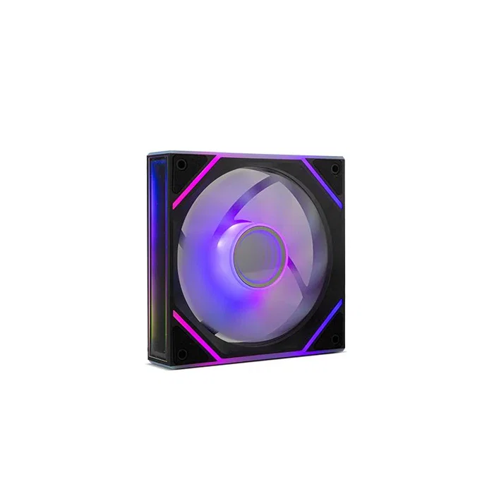 Nox Pack 3 Ventiladores Hummer Pro Link ARGB 12cm, Conexión Magnética, PWM, Silencioso 33.5dB, Espejo Infinito, Negro, Refrigeración PC