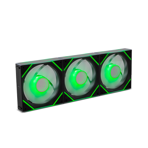 Nox Hummer PRO LINK Kit de 3 Ventiladores ARGB 120 mm Negro