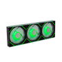 Nox Hummer PRO LINK Kit de 3 Ventiladores ARGB 120 mm Negro