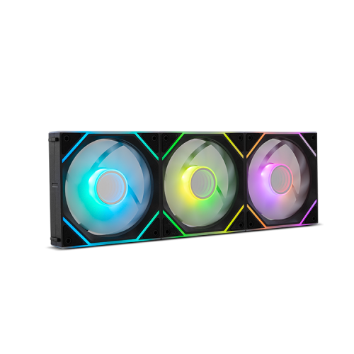 Nox Hummer PRO LINK Kit de 3 Ventiladores ARGB 120 mm Negro