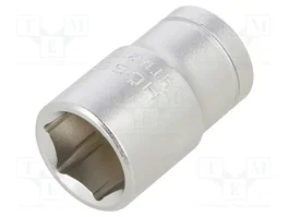 HÖGERT TECHNIK Vaso HEX 17mm de 6 ángulos, 1/2 pulgadas
