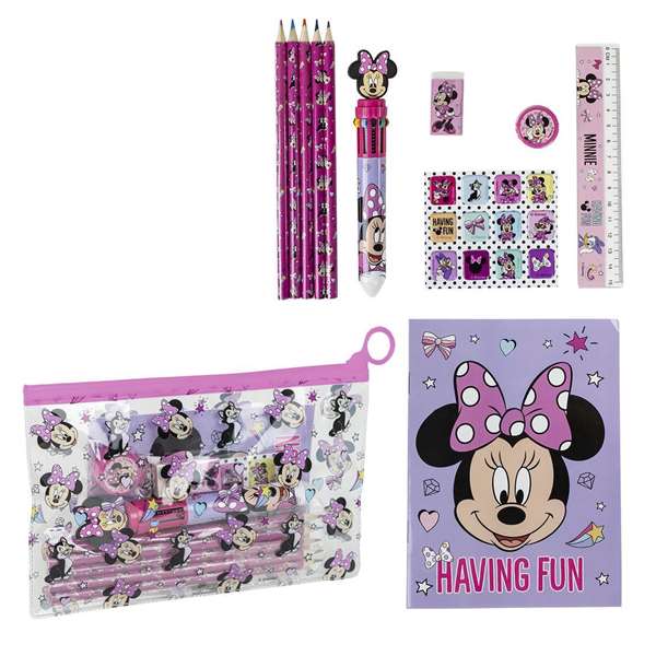 Cerdá Minnie Conjunto Papelería Escolar Eva 22.0 x 14.0 x 0.5 cm
