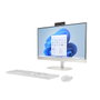 HP 24-cr0130ns PC todo en uno, Intel Core i5-1335U, 16 GB RAM, 512 GB SSD, Blanco caracola