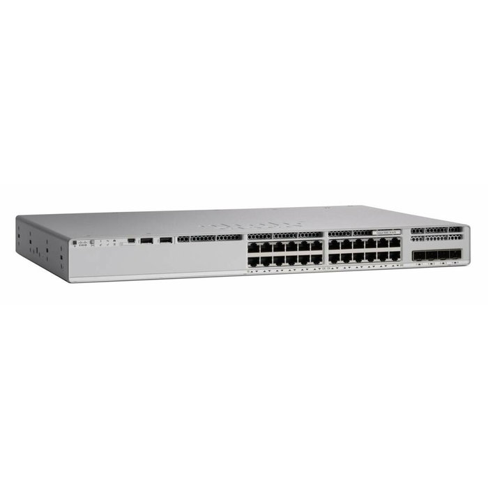 Cisco Catalyst 9200L C9200L-24P-4G-E Gestionado L3 Gigabit Ethernet PoE Gris Cisco Catalyst 9200L C9200L-24P-4G-E Gestionado L3 Gigabit Ethernet PoE Gris