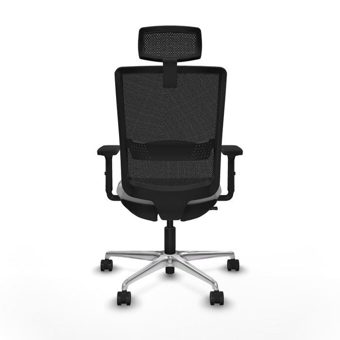 PIQUERAS Y CRESPO Silla de oficina Haches con mecanismo Sincro/Traslack, Gris claro y Negro PIQUERAS Y CRESPO Silla de oficina Haches con mecanismo Sincro/Traslack, Gris claro y Negro
