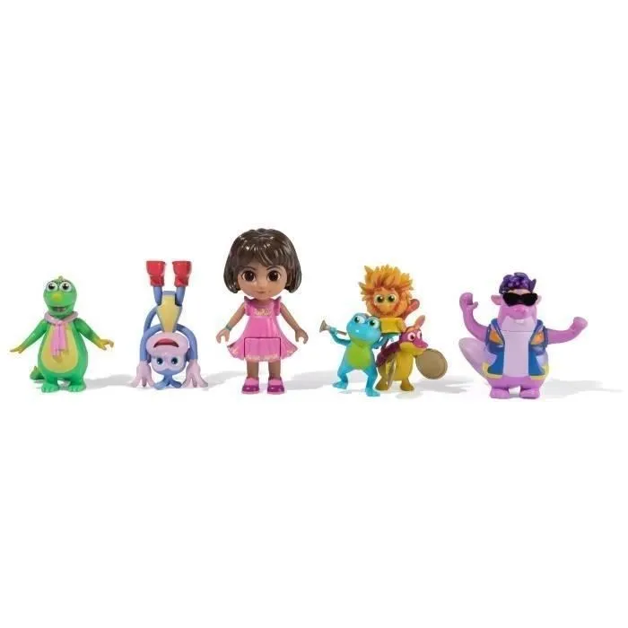 Spinmaster SPI6073738 Dora Caja de Amigos Fantásticos - 5 Figuras - Dora la Exploradora - A partir de 3 años