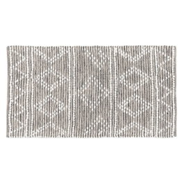 Ixia Alfombra Gris-Blanco 80 x 150 cm