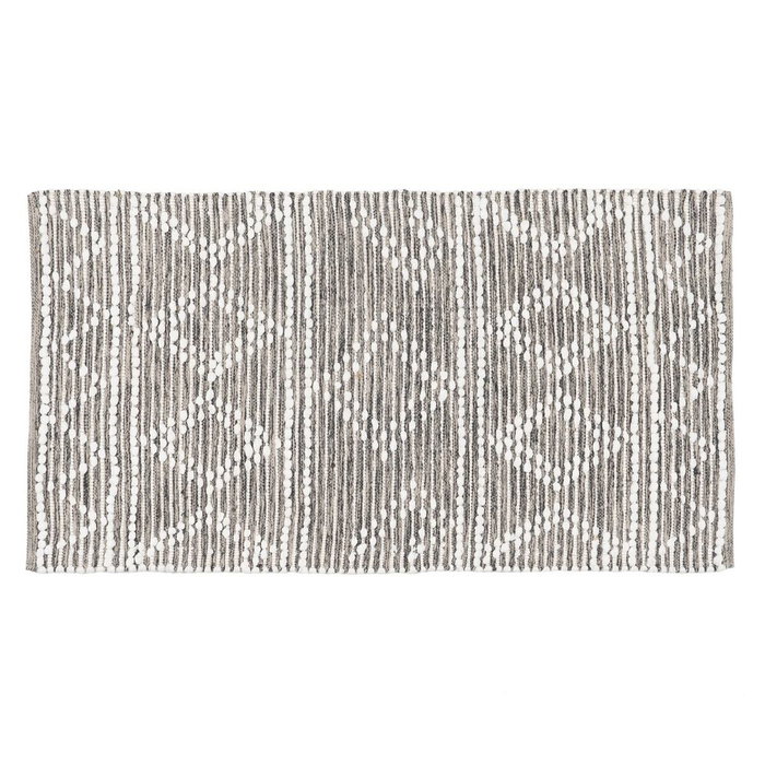 Ixia Alfombra Gris-Blanco 80 x 150 cm Ixia Alfombra Gris-Blanco 80 x 150 cm