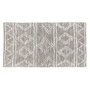 Ixia Alfombra Gris-Blanco 80 x 150 cm
