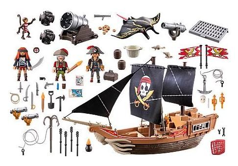 Playmobil 71530 Gran Barco Pirata Pirates Multicolor