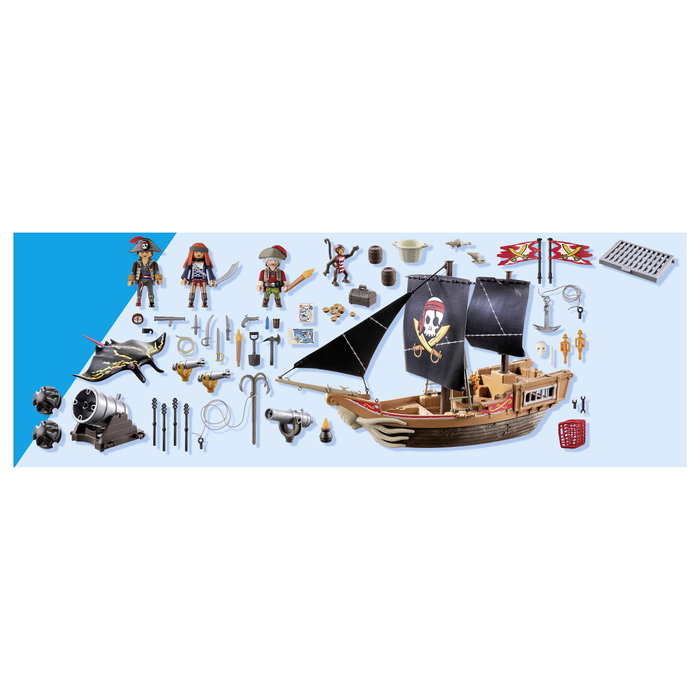 Playmobil 71530 Gran Barco Pirata Pirates Multicolor