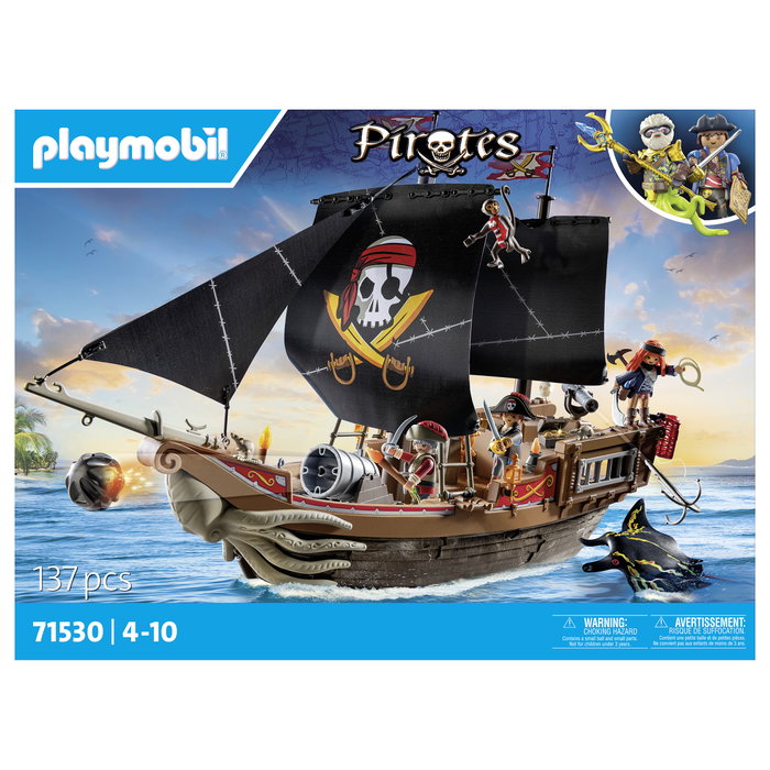 Playmobil 71530 Gran Barco Pirata Pirates Multicolor