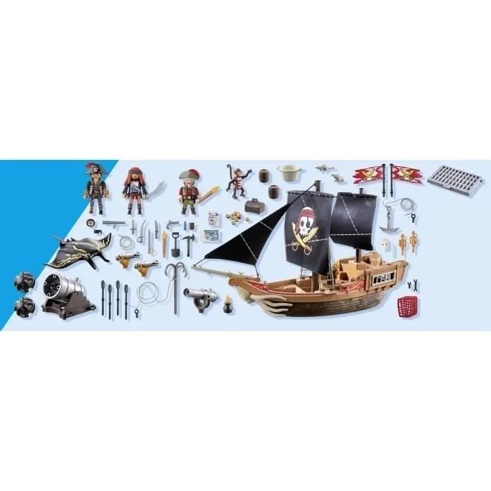 Playmobil 71530 Gran Barco Pirata Pirates Multicolor