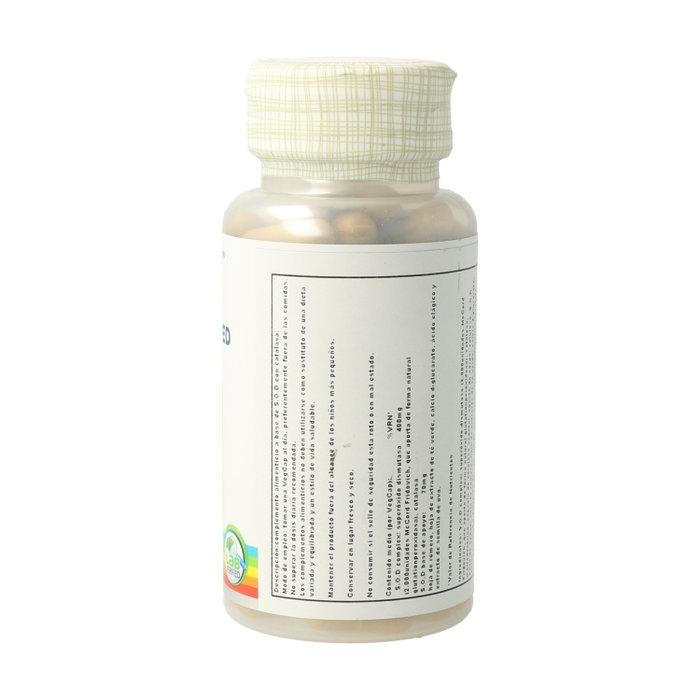 Solaray S.O.D. 2000 Plus 400mg 100 cápsulas vegetales
