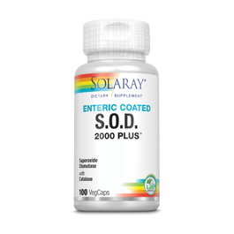 Solaray SOD 2000 Plus 400mg 100 cápsulas Apoyo Antioxidante