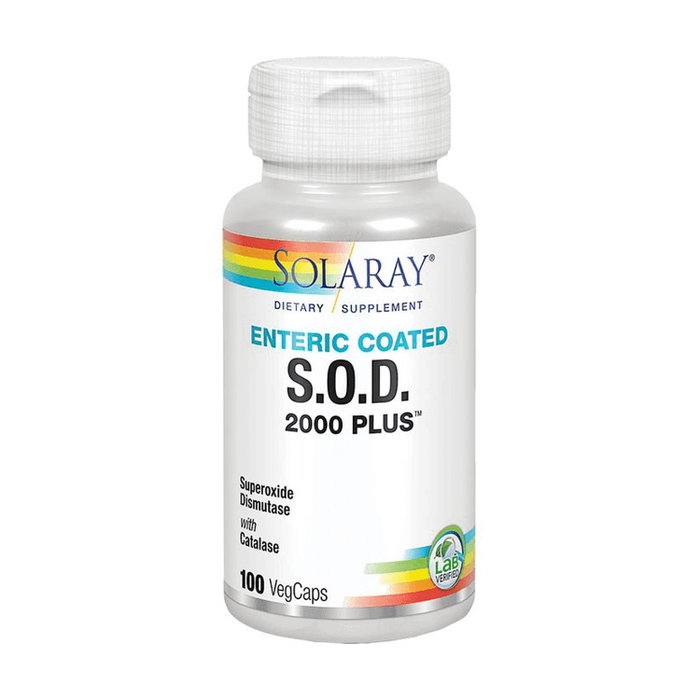 Solaray S.O.D. 2000 Plus 400mg 100 cápsulas vegetales