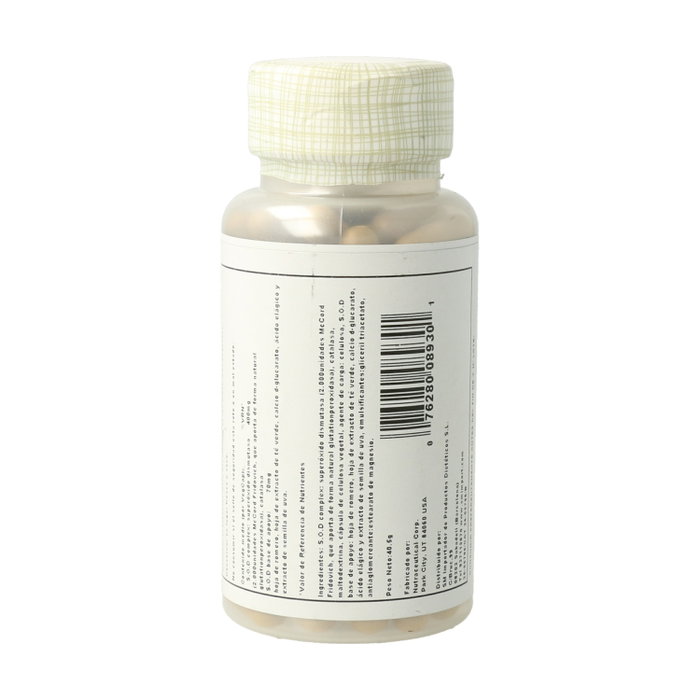Solaray S.O.D. 2000 Plus 400mg 100 cápsulas vegetales