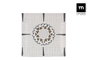 La Mediterranea Set de 6 Platos de Postre Barroc Elite Brillo 18 cm