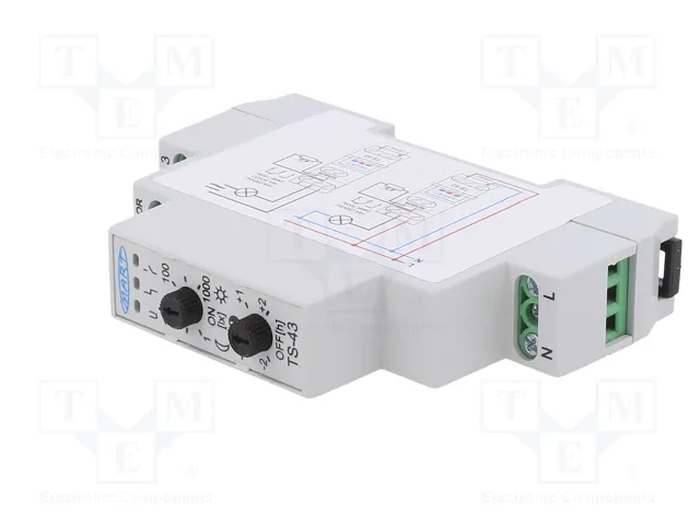 MART Interruptor de crepúsculo TS-43-4 230VAC SPDT 16A