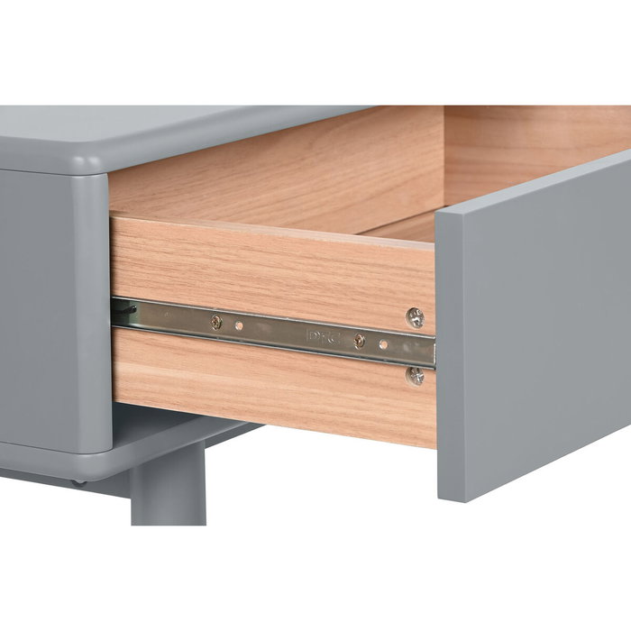 DKD Home Decor Mesa de Centro MDF PU Gris 120x60x40