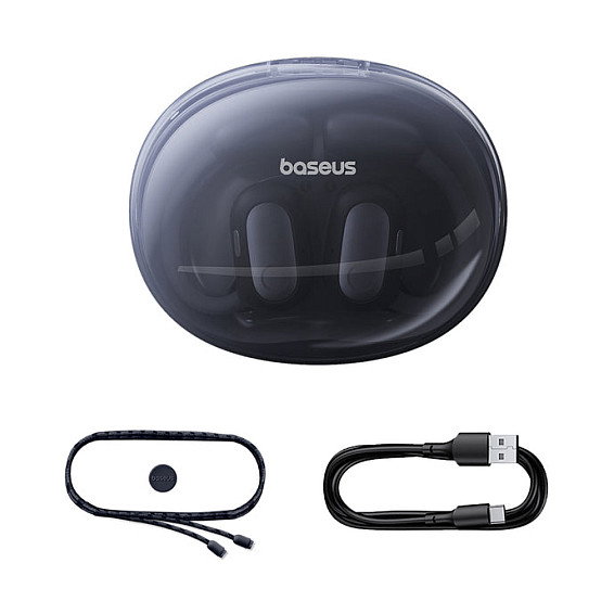 Baseus Eli Sport 1 Open-Ear TWS Earbuds Negro Baseus Eli Sport 1 Open-Ear TWS Earbuds Negro