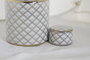 DKD Home Decor Jarrón de Porcelana Dorado Colección SCRAT