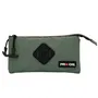 Pro-Dg SMART Estuche Portatodo Triple Verde Militar Repelente a Líquidos 11 x 23 x 7 cm
