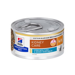 Hill's Prescription Diet K/D Feline Estofado de Atún 24 latas de 82 gr