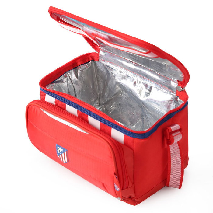 ATLETICO DE MADRID Bolsa Térmica Porta Alimentos Plegable - 24x17x17 cm - Poliéster 600D